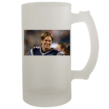 Tom Brady 16oz Frosted Beer Stein