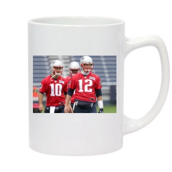 Tom Brady 14oz White Statesman Mug