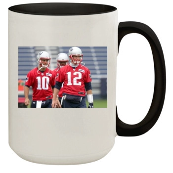 Tom Brady 15oz Colored Inner & Handle Mug