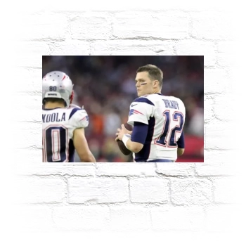 Tom Brady Metal Wall Art