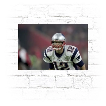 Tom Brady Metal Wall Art