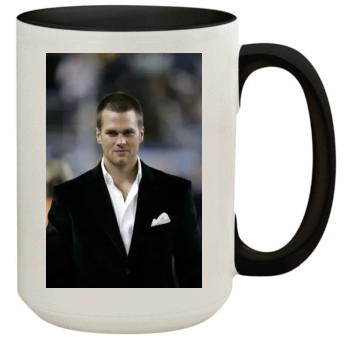 Tom Brady 15oz Colored Inner & Handle Mug