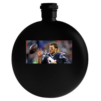 Tom Brady Round Flask