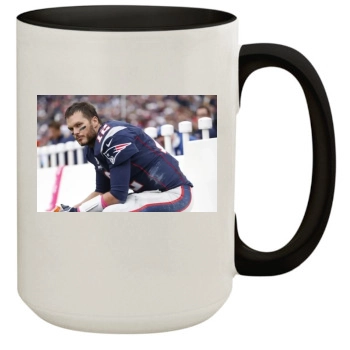 Tom Brady 15oz Colored Inner & Handle Mug