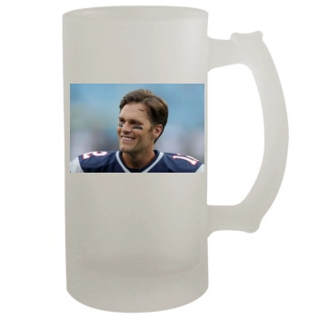 Tom Brady 16oz Frosted Beer Stein