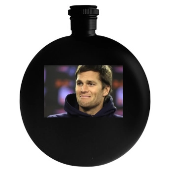 Tom Brady Round Flask