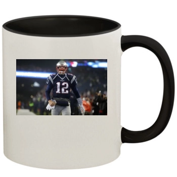 Tom Brady 11oz Colored Inner & Handle Mug