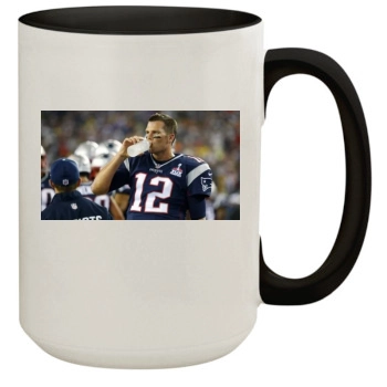 Tom Brady 15oz Colored Inner & Handle Mug