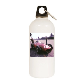 F1 1960 White Water Bottle With Carabiner