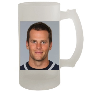 Tom Brady 16oz Frosted Beer Stein