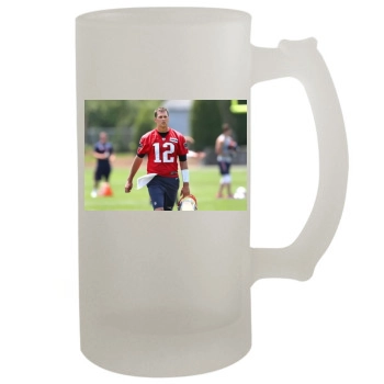 Tom Brady 16oz Frosted Beer Stein