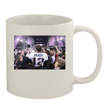 Tom Brady 11oz White Mug