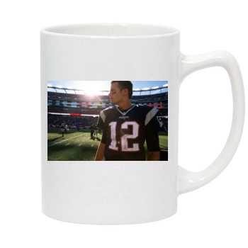 Tom Brady 14oz White Statesman Mug