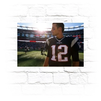 Tom Brady Metal Wall Art