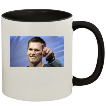 Tom Brady 11oz Colored Inner & Handle Mug