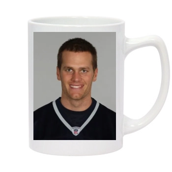 Tom Brady 14oz White Statesman Mug