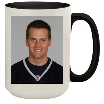 Tom Brady 15oz Colored Inner & Handle Mug