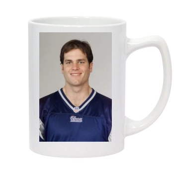 Tom Brady 14oz White Statesman Mug