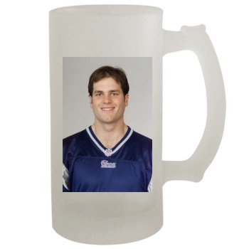 Tom Brady 16oz Frosted Beer Stein