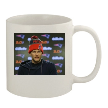 Tom Brady 11oz White Mug