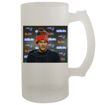 Tom Brady 16oz Frosted Beer Stein