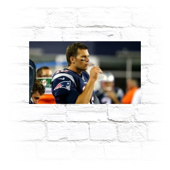 Tom Brady Metal Wall Art