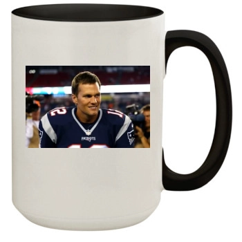 Tom Brady 15oz Colored Inner & Handle Mug