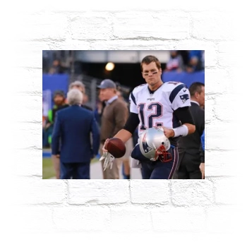 Tom Brady Metal Wall Art