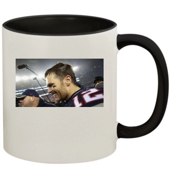 Tom Brady 11oz Colored Inner & Handle Mug