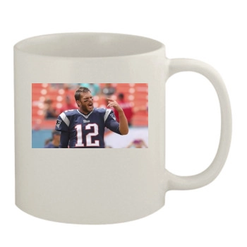 Tom Brady 11oz White Mug