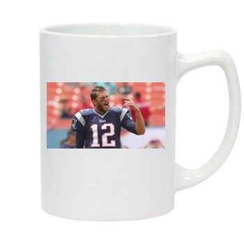 Tom Brady 14oz White Statesman Mug