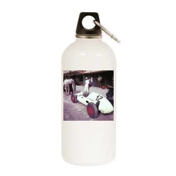 F1 1960 White Water Bottle With Carabiner