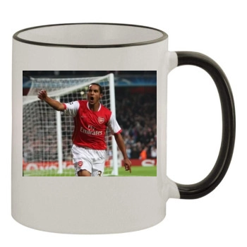 FC Arsenal 11oz Colored Rim & Handle Mug