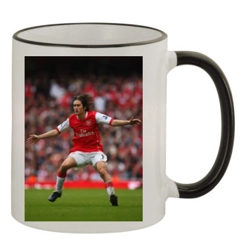 FC Arsenal 11oz Colored Rim & Handle Mug