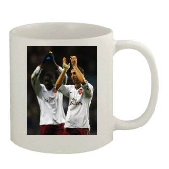 FC Arsenal 11oz White Mug