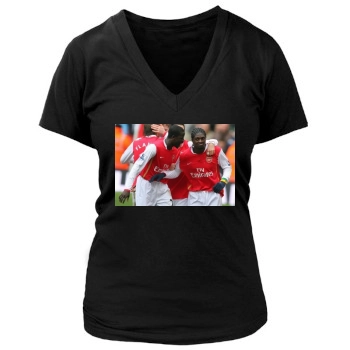 FC Arsenal Women's Deep V-Neck TShirt