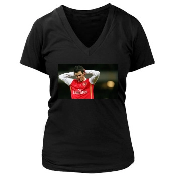 FC Arsenal Women's Deep V-Neck TShirt