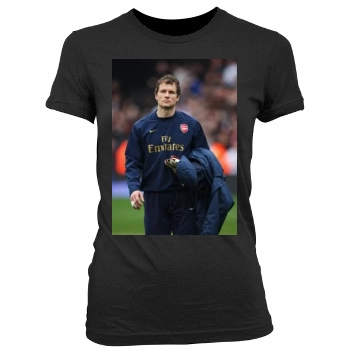 FC Arsenal Women's Junior Cut Crewneck T-Shirt