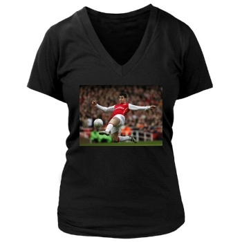 FC Arsenal Women's Deep V-Neck TShirt