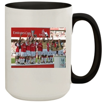 FC Arsenal 15oz Colored Inner & Handle Mug