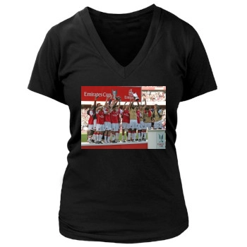 FC Arsenal Women's Deep V-Neck TShirt