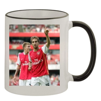 FC Arsenal 11oz Colored Rim & Handle Mug