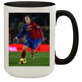 FC Barcelona 15oz Colored Inner & Handle Mug