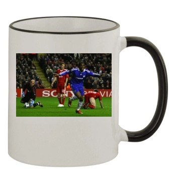 FC Chelsea 11oz Colored Rim & Handle Mug