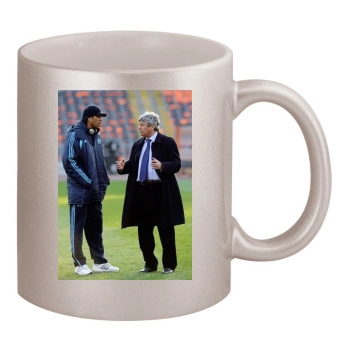 FC Shakhtar Donetsk 11oz Metallic Silver Mug