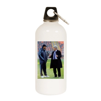 FC Shakhtar Donetsk White Water Bottle With Carabiner