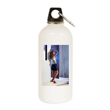 Fearne Cotton White Water Bottle With Carabiner