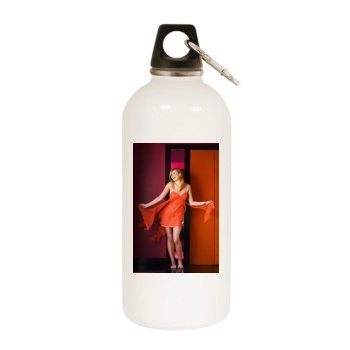 Fearne Cotton White Water Bottle With Carabiner