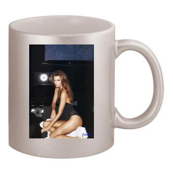 Fernanda 11oz Metallic Silver Mug