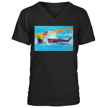 FINA Men's V-Neck T-Shirt